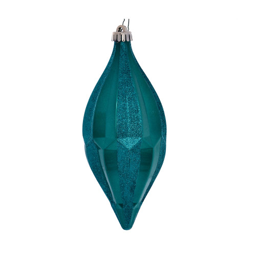 VIC-MC191142D - 10" Teal Candy Glitter Shuttle, 2-Pack - Vickerman