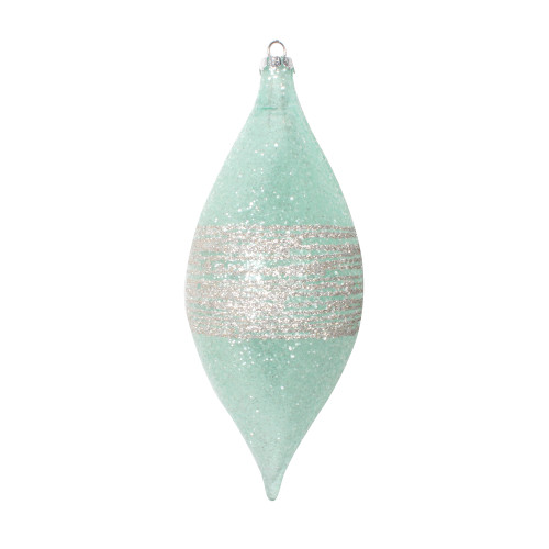 VIC-MT222704 - 7" Light Green Shuttle Ornament, 4-Pack - Vickerman