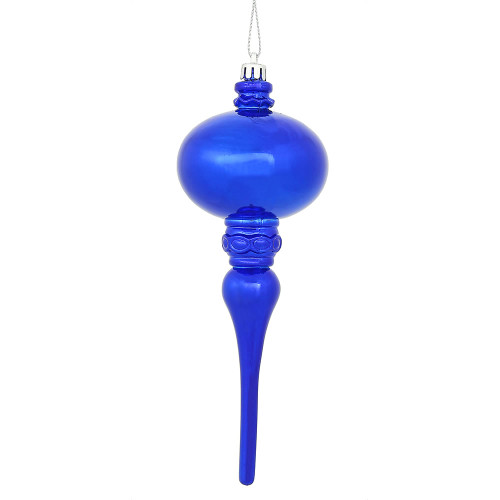 VIC-N174522D - 8" x 2.75" Cobalt Blue Shiny Final, 3-Pack - Vickerman