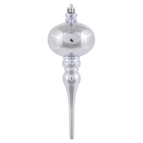 VIC-N174534D - 8" x 2.75" Lilac Shiny Finial 3Bg - Vickerman