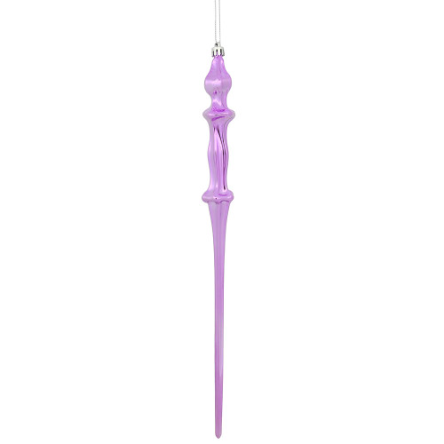 VIC-N175369D - 15.7" Orchid Shiny Icicle, 3-Pack - Vickerman
