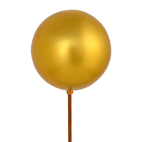 VIC-N183237S - 2.75" Honey Gold Shiny Ball Pick - Vickerman