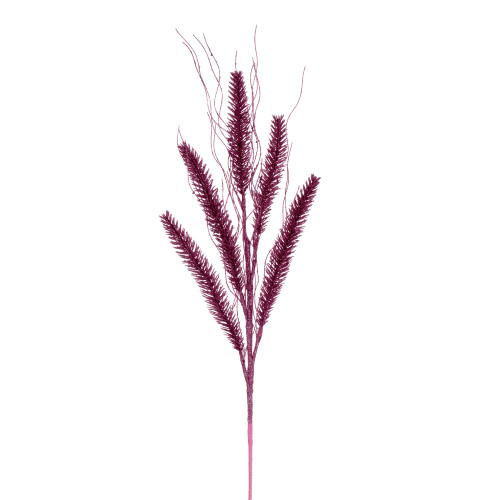 VIC-QG224279 - 30" Pink Wheat Glitter Spray, 6-Pack - Vickerman