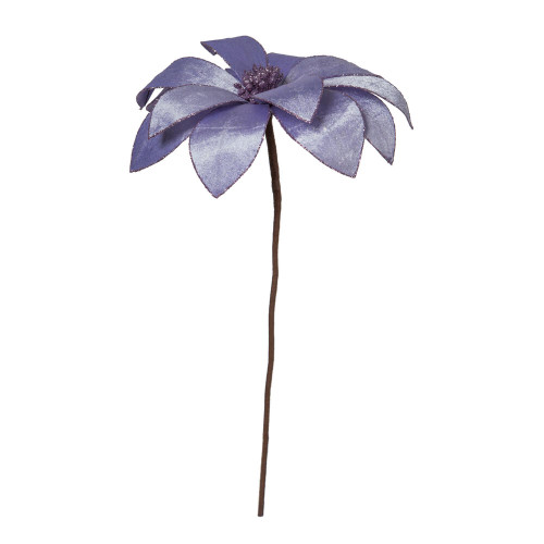 VIC-RG223386 - 22" Lavender Velvet Sheen Trim Pnstta, 4-Pack - Vickerman