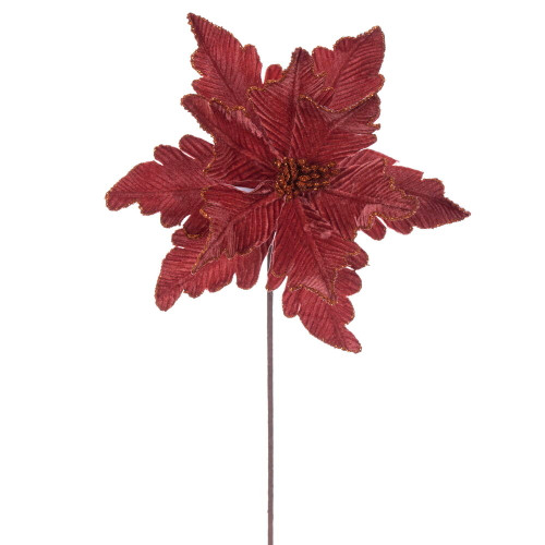 VIC-RG241518 - 20" Burnish Orange Deluxe Velvet 13", 3-Pack - Vickerman