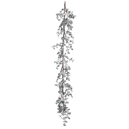 VIC-RL192572 - 5' Silver Eucalyptus Garland - Vickerman