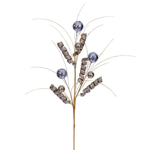 VIC-RX230956 - 23" Champagne/Gold/Silver Spray, 4-Pack - Vickerman