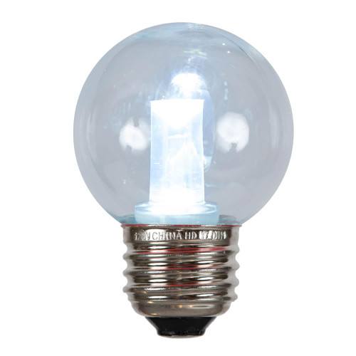 VIC-X17G5005 - G50 COOL White TUBE LED E26 BULB, 10-Pack - Vickerman