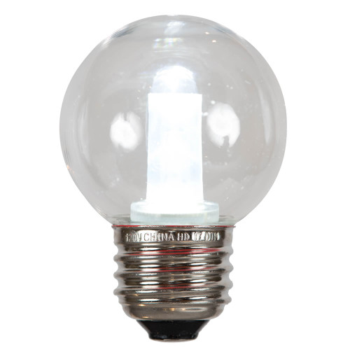 VIC-X17G5010 - G50 PURE White TUBE LED E26 BULB, 10-Pack - Vickerman