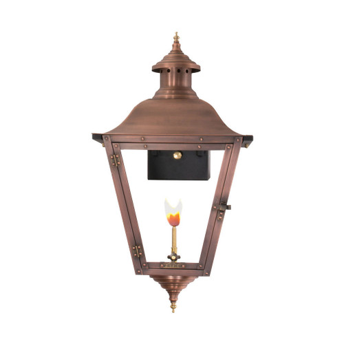 JL-31G - Jolie 31" Gas Copper Wall Lantern - Aged Copper - Primo Lanterns
