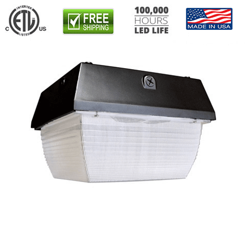 63w LED Canopy S Light (CAS) 200w Equivalent 8862 Lumens