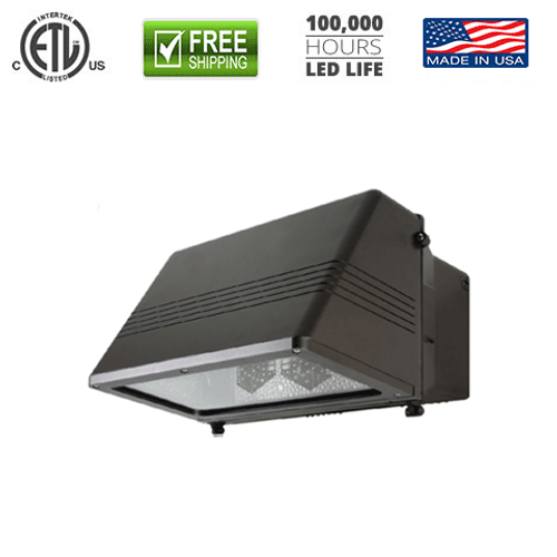 81w LED Wallpack D Light (WPD) 275w Equivalent 11394 Lumens