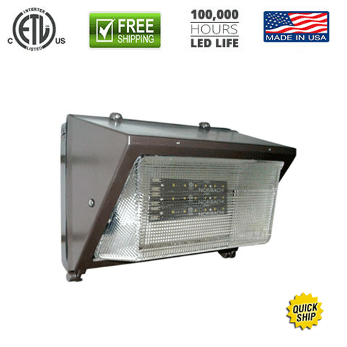 Get It Now- 36w LED Wallpack X Light (WPX) 125w Equivalent 5064 Lumens