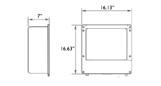 232w LED Shoebox M Light (SBM) 750w Equivalent 24790 Lumens - DLC