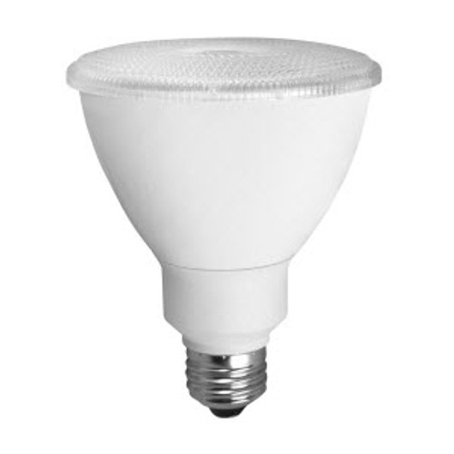 10.5w LED PAR30, 3000K, 75w equal, 850 Lumens, 81 lm/w, 80 CRI, E26 Base, Dimmable, UL and cUL Listed, 5 year warranty, LED12P30D30KFL | TCP Lighting for 18.26 at Lightingandsupplies.com