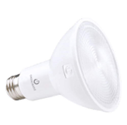 13w LED PAR30, 90w Equal, 4000K, 1100 Lumens, 85 Lm/w, 120-277V, E26 Base, White Finish, 90 CRI, 40å¡ Beam Angle, 50 ,000 Hour Life, Energy Star, 13PAR30/940FL40/277V | Green Creative for 35.96 at Lightingandsupplies.com