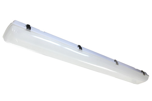 34.2w LED Linear, 2x32W T8/1x54W T5HO Equal, 4714 lumens, 4000 Kelvin, 120-277v, 4 FT, 80 CRI, 138 lm/w, DLC Premium, 5yr Warranty, LSV4U3540EM | Maxlite for 262 at Lightingandsupplies.com