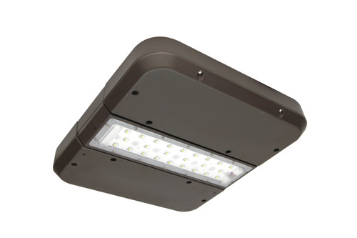 50w LED Area Light, 150W MH Equal, 5900 lumens, 5000 Kelvin, 120-277v, 73 CRI, 118 lm/w, DLC Premium, 10yr Warranty, QMP-50UT5-50B | Maxlite for 456 at Lightingandsupplies.com