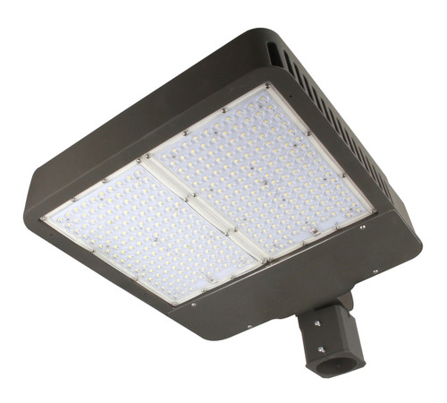 280w LED Area Light, 750W PSMH Equal, 35430 lumens, 5000 Kelvin, 120-277v, 75 CRI, 127 lm/w, DLC, DLC Premium, 5yr Warranty, AR-MAL280UT3-50BRKPC | Maxlite for 1060 at Lightingandsupplies.com