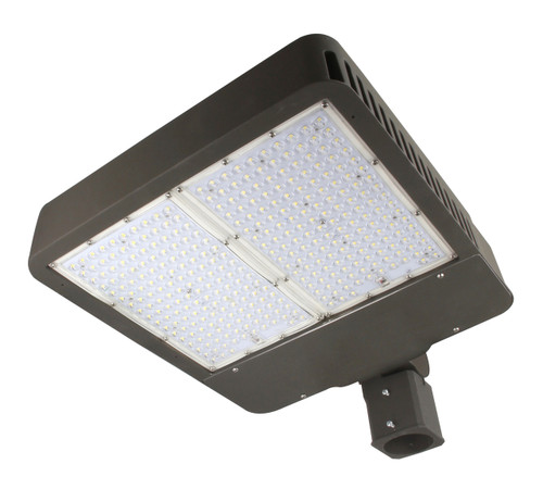 280w LED Area Light, 750W PSMH Equal, 35520 lumens, 5000 Kelvin, 120-277v, 75 CRI, 127 lm/w, DLC, DLC Premium, 5yr Warranty, AR-MAL280UT5-50BRKPC | Maxlite for 1060 at Lightingandsupplies.com