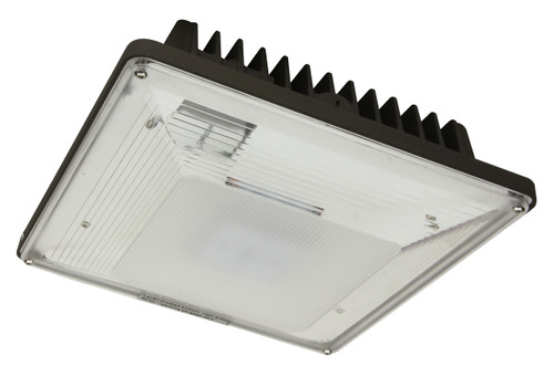 42w LED Canopy, 175W MH Equal, 4587 lumens, 4000 Kelvin, 120-277v, 73 CRI, 112 lm/w, DLC Premium, 5yr Warranty, CPL40AUP40W | Maxlite for 282 at Lightingandsupplies.com