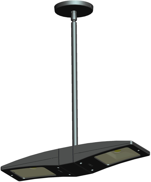 LED Pendant 2 X 13W Warm LED Bronze, 3000K (Warm), 100000 Hour Life, PLED2X13Y | RAB for 777.96 at Lightingandsupplies.com