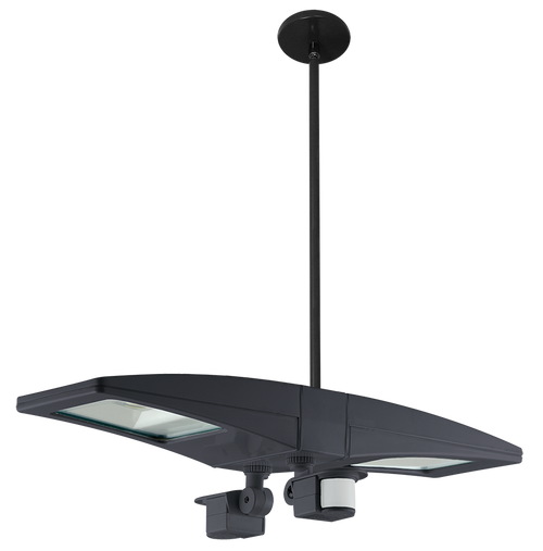 LED Pendant 2 X 13W Warm + 2 Mini Sensors Bilevel Bnz, 3000K (Warm), 100000 Hour Life, PLED2X13YMS2/BL | RAB for 960.1 at Lightingandsupplies.com