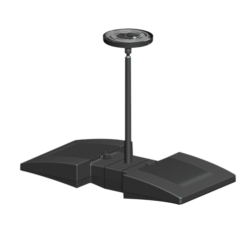 LED Pendant 2 X 26W Neutral LED Bronze, 4000K (Neutral), 100000 Hour Life, PLED2X26N | RAB for 1022.54 at Lightingandsupplies.com