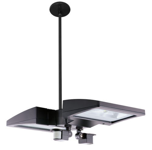 LED Pendant 2 X 26W Neutral + 2 Mini Sensors Bronze, 4000K (Neutral), 100000 Hour Life, PLED2X26NMS2 | RAB for 1204.68 at Lightingandsupplies.com