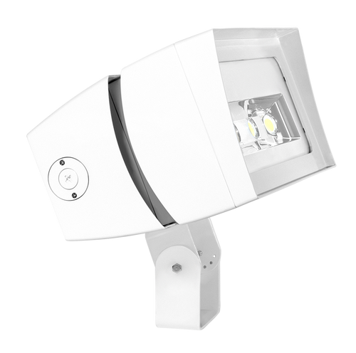 Future Flood 230W 7Hx6V 5K LED 120-277V Dim Trunnion Wh