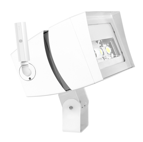 Future Flood 230W 5Hx5V 3K LED 120-277V Dim Lc Contr Trun Wh