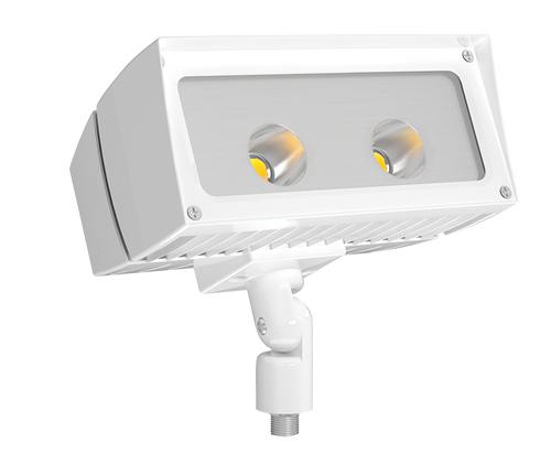 Future Flood 26W LED Neutral Arm 480V 5X5 White