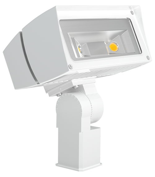 Future Flood 26W LED Neutral Slipfitter 480V 7X6 White