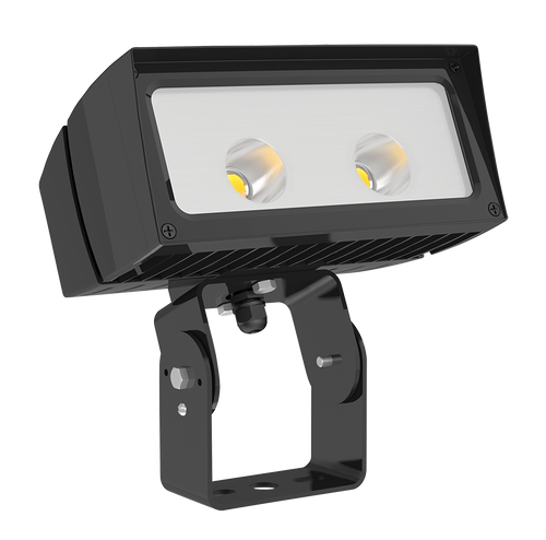 Future Flood 26W LED Neutral Trunnion 480V 5X5 Bronze