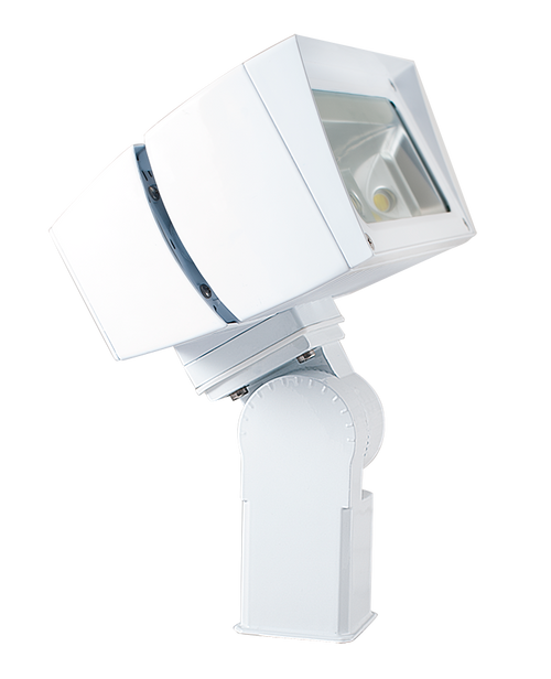 Future Flood 80W LED 4000K Wh Slipfitter 120-277V On-Off 7X6