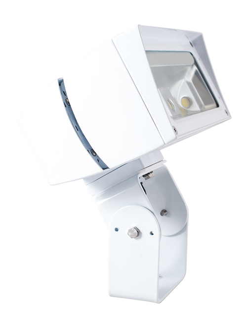 Future Flood 80W 4X4 277V Pcs2 Neutral LED Trunnion Dim Wh