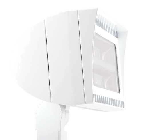 Floodlight 105W Slipfitter Warm 120-277V Pct White