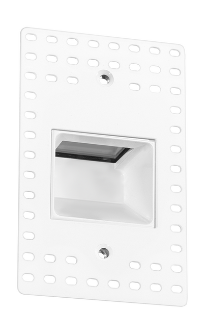 RAB Lighting FSLEDV3YYS/120/TL Steplight Recessed Vertical 3W 120V 2700K Trimless Silver, 2700K Residential Warm, 100000 Hour Life, FSLEDV3YYS/120/TL or RAB