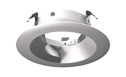 RAB Lighting HATRIM4RWW-SA Halite 4 Trim Round Wallwash Satin Nickel, HATRIM4RWW-SA or RAB