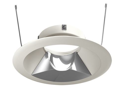 RAB Lighting HATRIM6RWW-SA Halite 6 Trim Round Wallwash Satin Nickel, HATRIM6RWW-SA or RAB