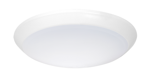 RAB Lighting KLED6R12YHC Flush-Mount 6 Round 12W Kali 3000K 90Cri White, 3000K Warm, 50000 Hour Life, KLED6R12YHC or RAB