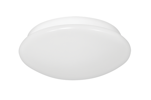 RAB Lighting SK12XL12RYN Skeet Xl 12In 12W LED 35K 120V Triac Dim w/ Rd Basic Lens Wh, 3500K Warm Neutral, 50000 Hour Life, SK12XL12RYN or RAB