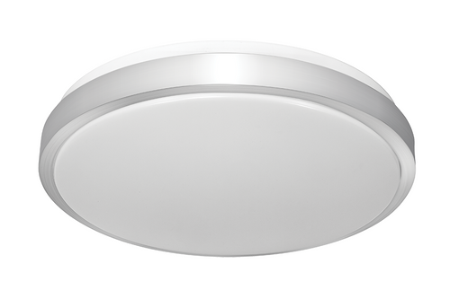 RAB Lighting SK21XL25RDYN Skeet Xl 21In 25W LED 35K 120V Triac Dim w/ Rd Deco Ring Wh, 3500K Warm Neutral, 50000 Hour Life, SK21XL25RDYN or RAB