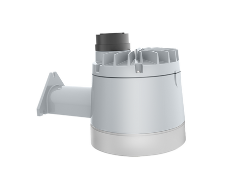 RAB Lighting YBLED60Y/D10/5PR Yardblaster 60W LED 3K 5Pin Recepticle 0-10V Dim Wall, 3000K Warm, 100000 Hour Life, YBLED60Y/D10/5PR or RAB