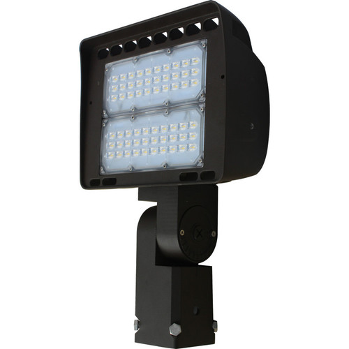EiKO FLJ-130/D0/750-U-D-S-BZ Utility Flood Light 13000Lm 130Lpw 100W 70CRI 5000K 0-10V Dim 100-277V Slip-Fit Bronze, FLJ-130/D0/750-U-D-S-BZ or EiKO