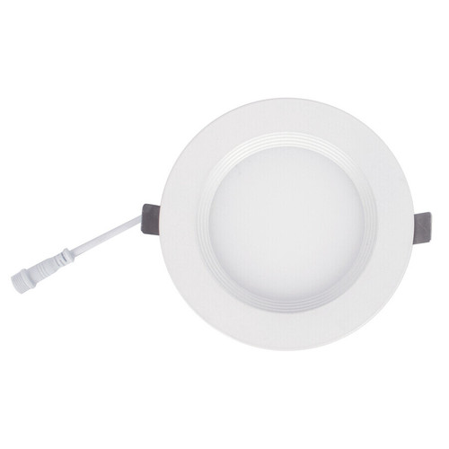 EiKO SDL4RBA930DWW 4 Inch Slim Down Light Round Baffles 90CRI 3000K Dimming Wet Location White, SDL4RBA930DWW or EiKO