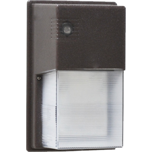 EiKO WMC-2C-50K-U LED Wallpack Cube 20W-1900Lm 5000K W/Photocell Bronze 120-277V, WMC-2C-50K-U or EiKO