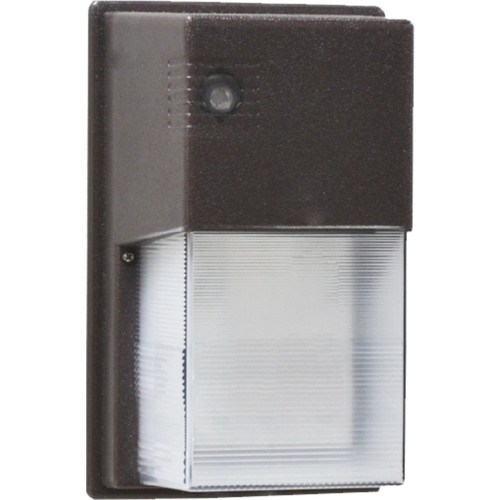 EiKO WMC-3C-40K-U LED Wallpack Cube 30W-2850Lm 4000K W/Photocell Bronze 120-277V, WMC-3C-40K-U or EiKO