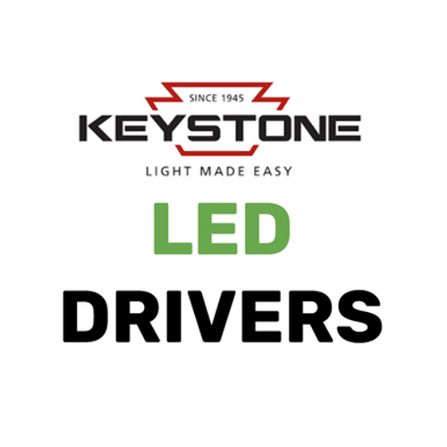 Keystone Tech KTLD-12-1-380-FDIM-AF1 LED Driver, 12W Max, 380mA Output, 5-32Vdc, Dimmable Phase Control, 120, KTLD-12-1-380-FDIM-AF1 or Keystone