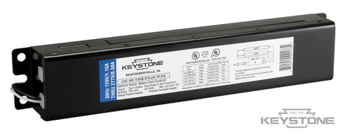 Keystone Tech KTEB-275-UV-TP-PIC Flourescent Ballast, T12, 2 Lite F96T12 Electronic Ballast, 120-277v, KTEB-275-UV-TP-PIC or Keystone